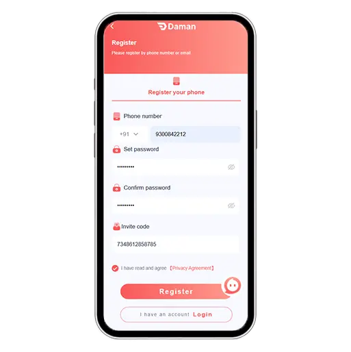 Teen Patti Entertainment Registration Process